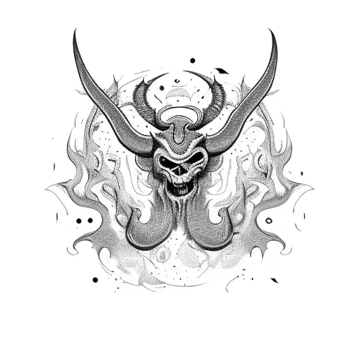 Demon Vintage Dress Chaos Minimal