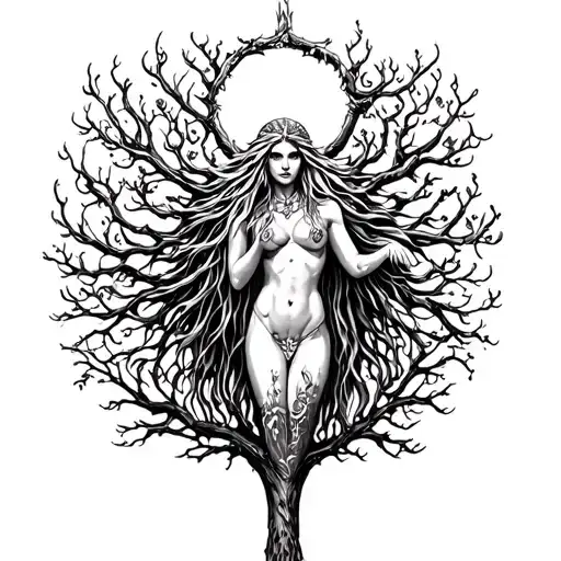 Sexy Freya Norse Goddes Grows On Tree