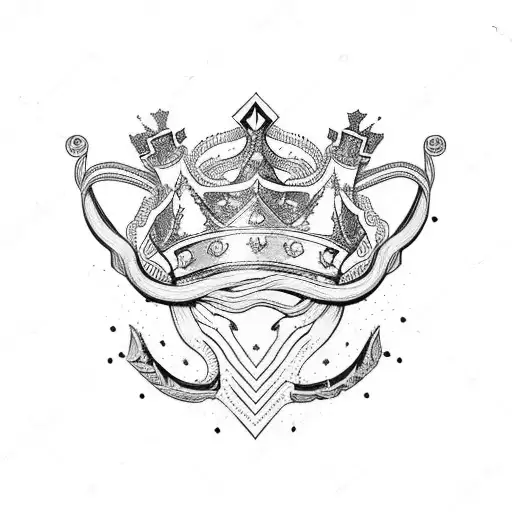 Wild Viper And Crown