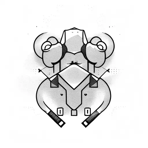 Combine Your Love For The Gym And Music Into A Tattoo Design