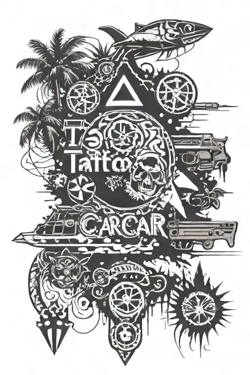 Tattoo Secretly Showing Far Cry 3 Symbols And References To The Game