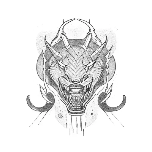 A Fierce Apex Predator Racing Against A Vintage Car