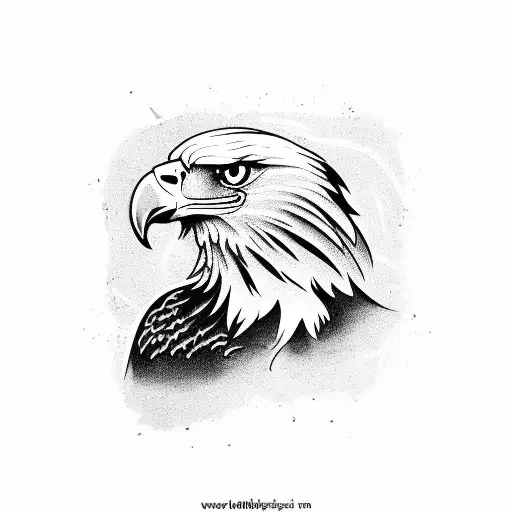 Eagle Holding A Golf Ball