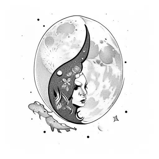 Moon Hour Glass Old Key