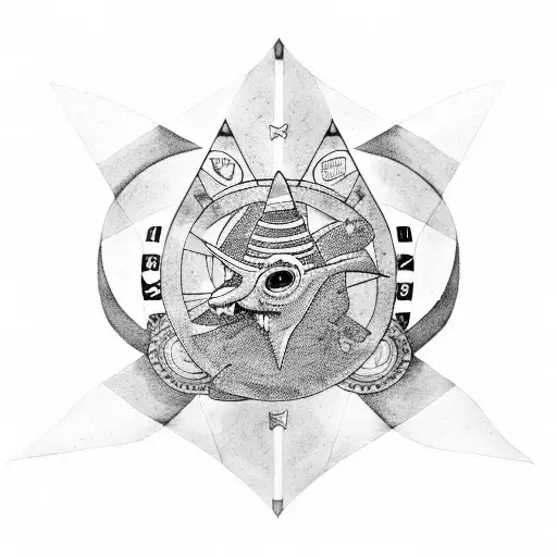 Shark And Roulette Wheel Merging Into One