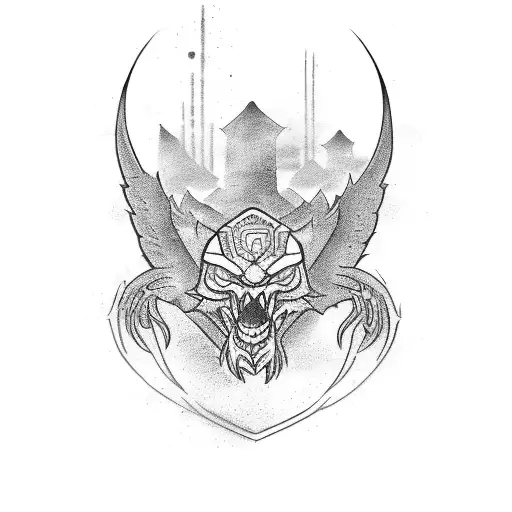 Original Family Symbol Of Brave Warriors