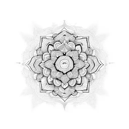 Mandala Floral Tricep