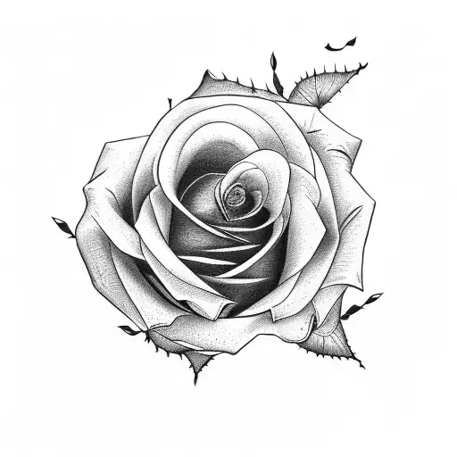 Rose With Semicolon
