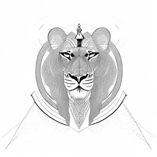 Egyptian Lioness King