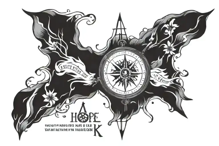 Quote I Hope That What You Seek Is Worth What You Lose Symbolized As A Compass