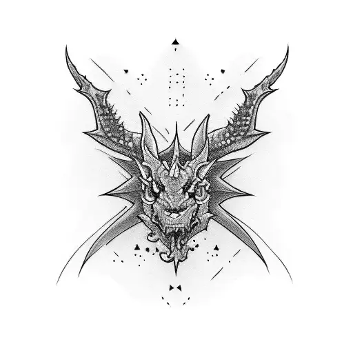 Tatto Mini Mal Deragon