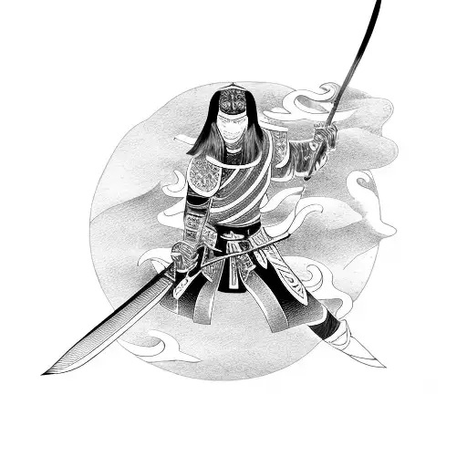 Katana With Long Blade