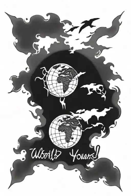 The World Is Yours Cover Up