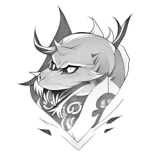 Combine Your Love For Mma And Anime In A Tattoo Design