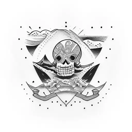 Surfer Beach It In Hawaii