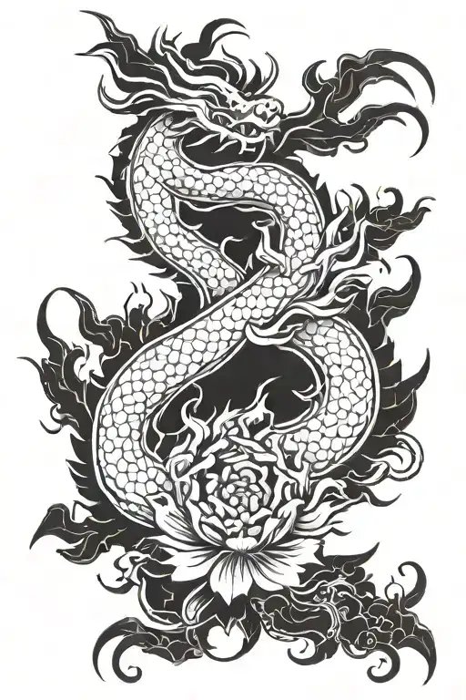Chinese Unique Tattoo Design