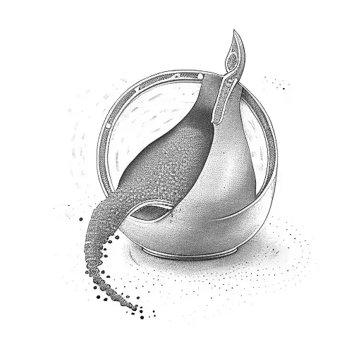 Black Pepper And A Pot