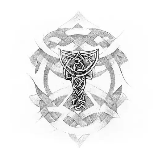 Celtic Shoulder And Arm Sleeve