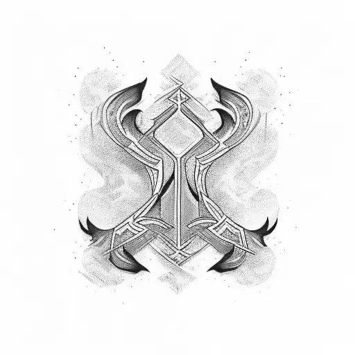 Burnt Script With Old English Font