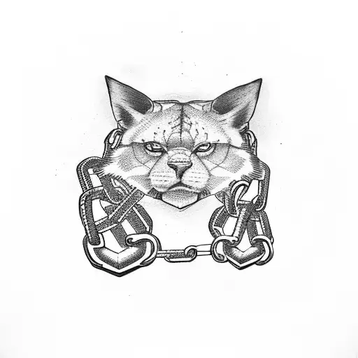 Closed Book With Chains