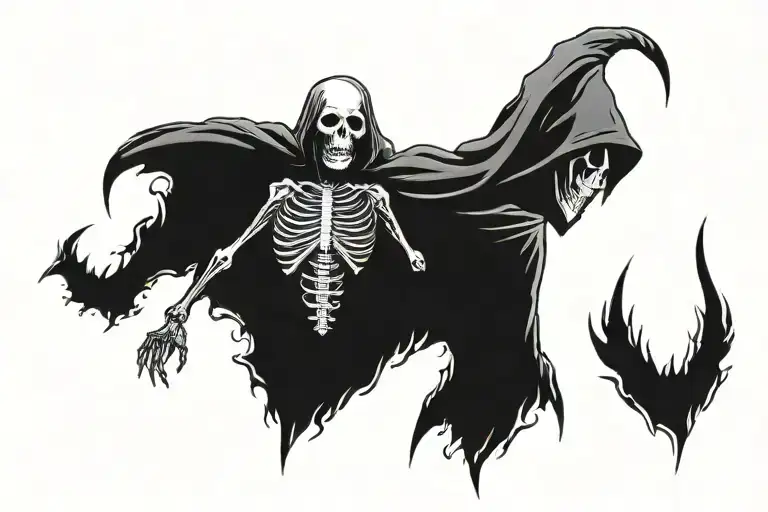 Grim Reaper In Ekg Line