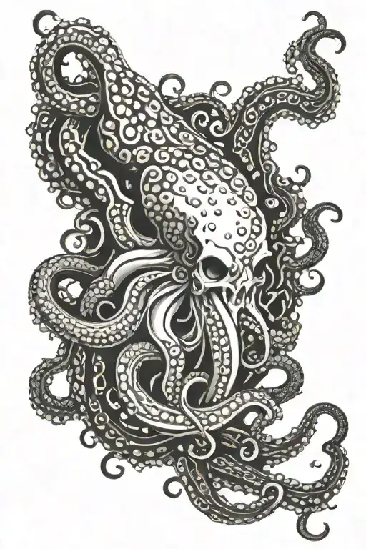 Neptune Triden Octopus Tentacles