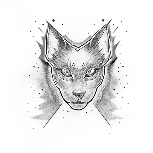 Blue Women Eyes In Katana