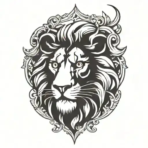 Medieval Lion Head