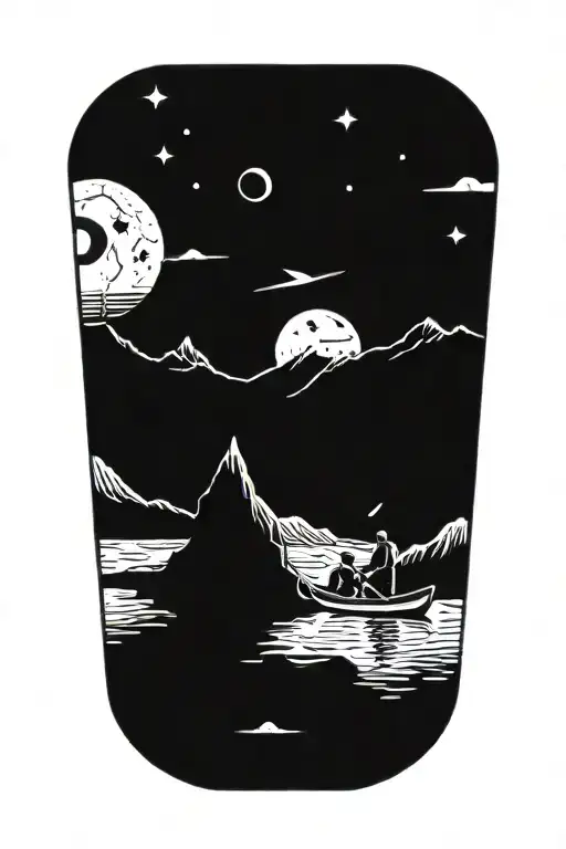 A Canoeing Expedition Through A Mystical Alien Landscape