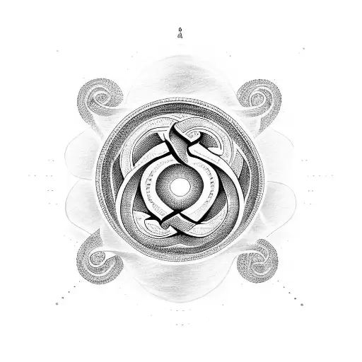 Infinity Symbol With Om Symbol