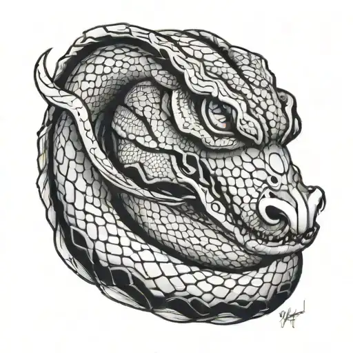 Python Snake Head