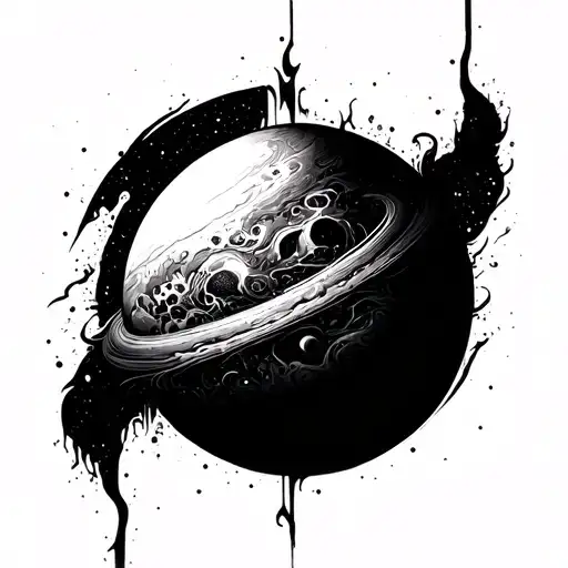 Melanoma And Scar Turned Into A Planet