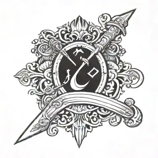 The Sword That Pierces Logo Radegast 12