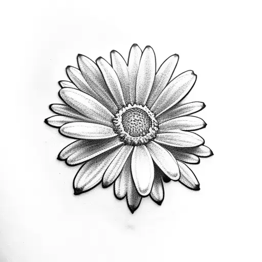 Frog Hanging On A Daisy