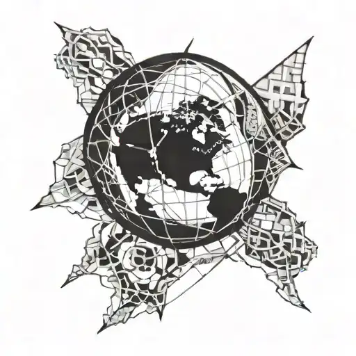 A Hand Piecing A Broken Earth Globe Back Together One Piece At A Time