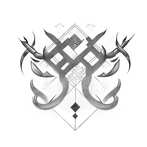 Two Brothers In Dark Lettering