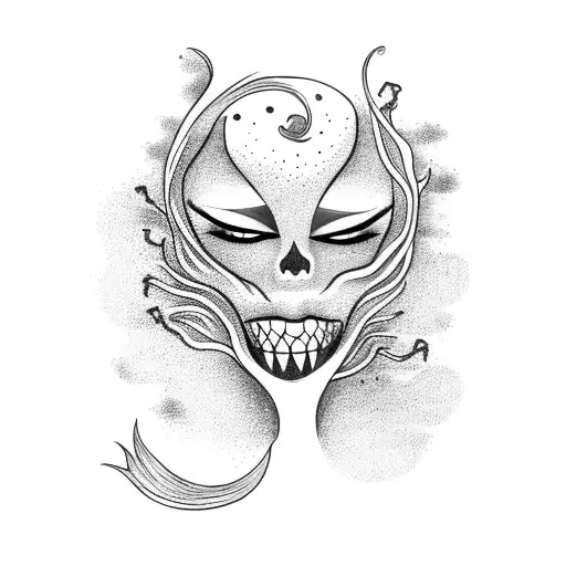 The Monster Girl Behind The Tree