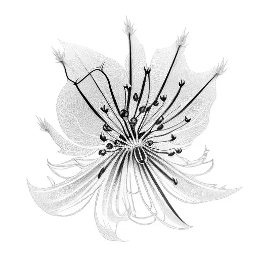 Spider Lily Cyber Sigil