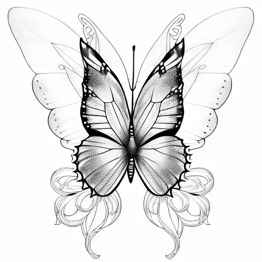 Butterfly With Fairy Wings