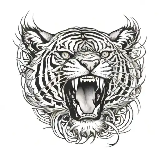 Claws Of A Tiger Coming Out Of My Body