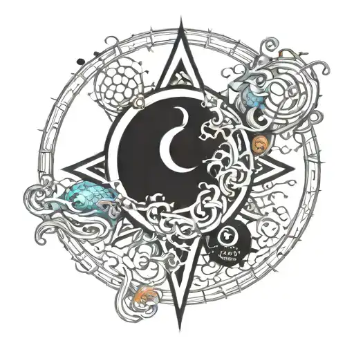Neptune Alchemy Symbol