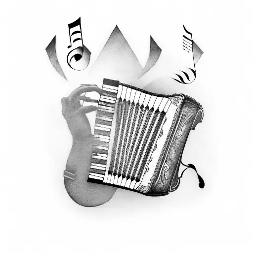Sheet Music With Accordion