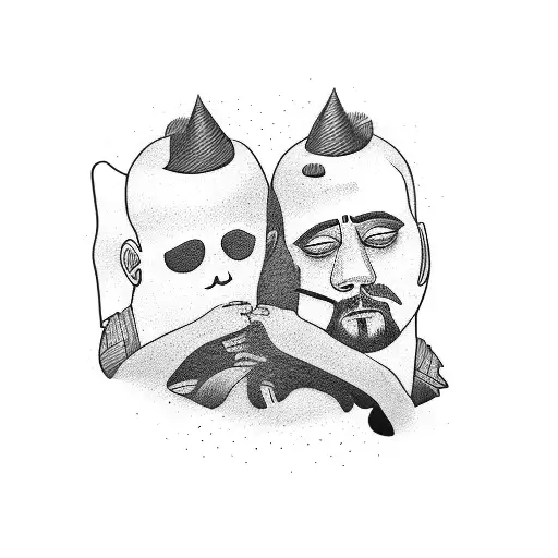 Dead Father With Son