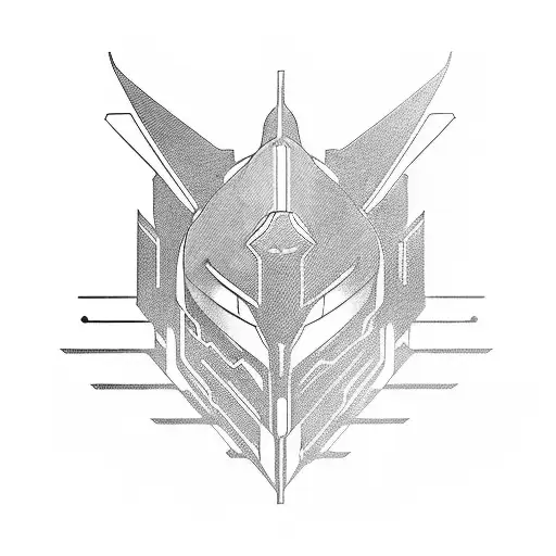 A Futuristic Skyline Car With A Sleek Tail In A Japanese Comic Style