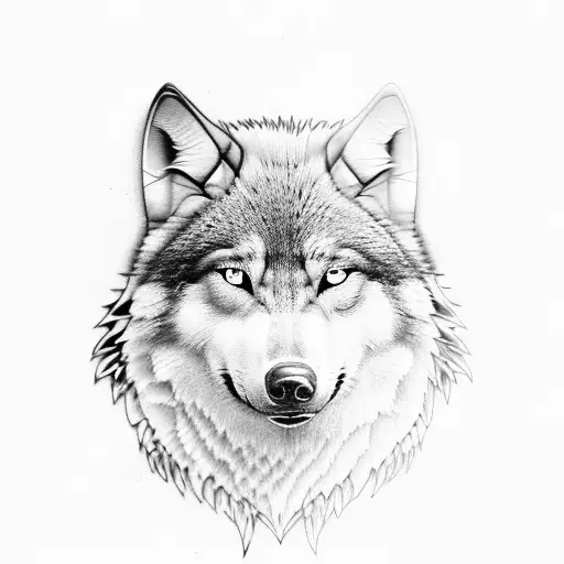 Half Wolf Half Eagle