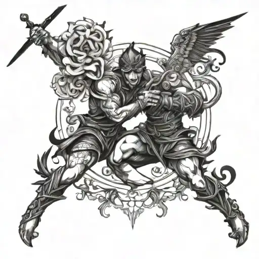 Fighting Against The Darkness Instead Act Like