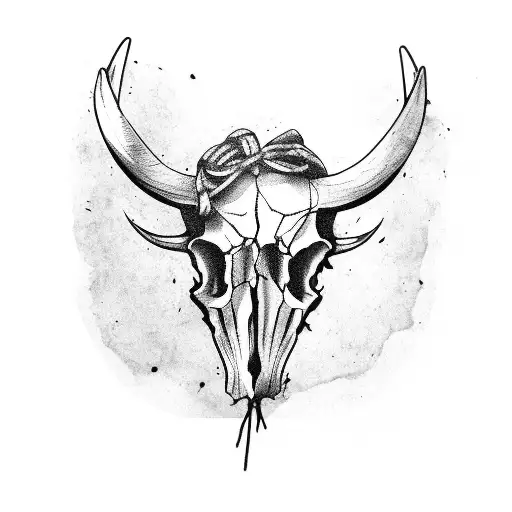 A Buffalo Skull