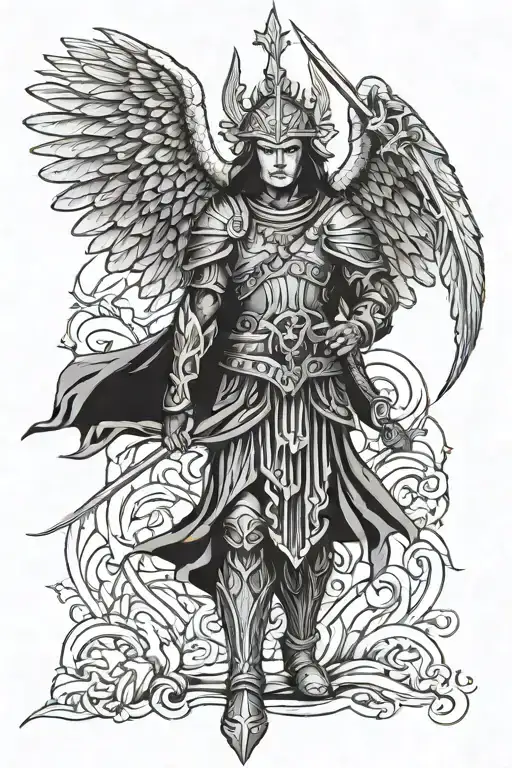 Warrior Guardian Angel