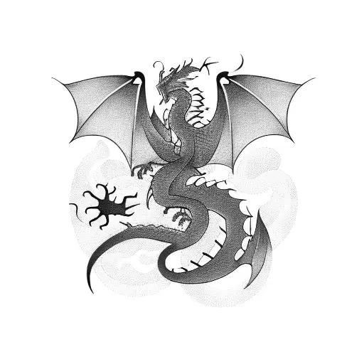 A Finance Graph Transformed Into A Dragon