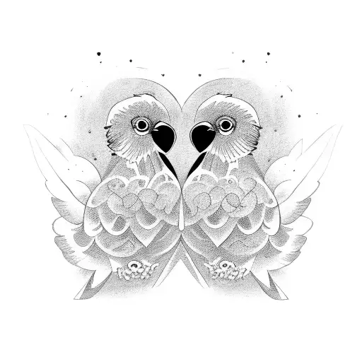 Love Yourself First With 2 Birds